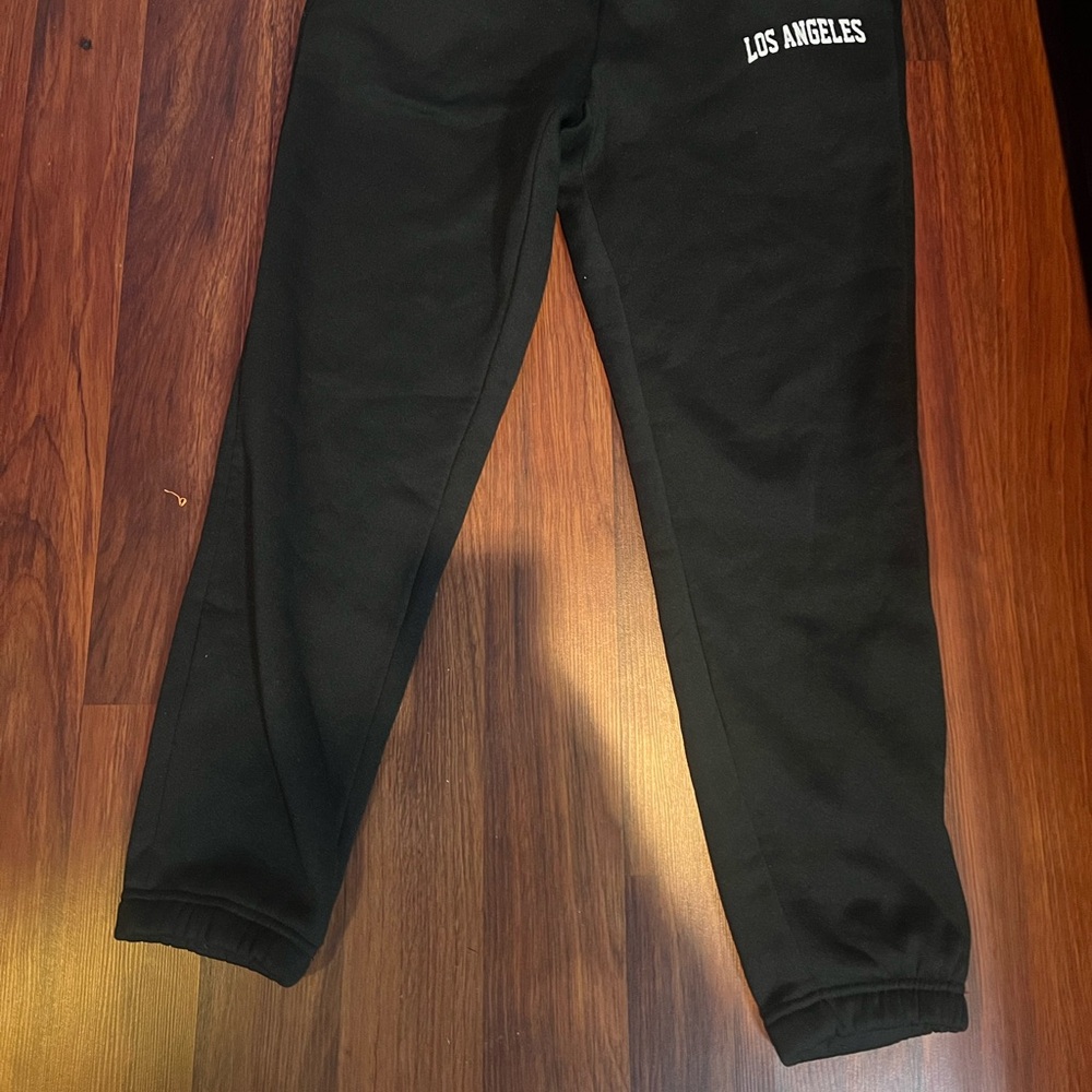 Black Los Angeles Sweatpants